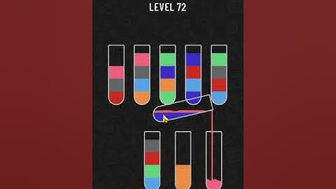 Water Sort Puzzle level 72 | Gameplay Mobile Games