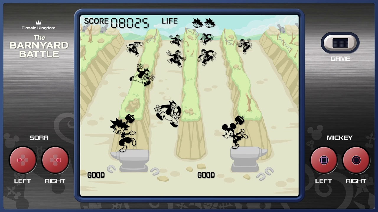 Kingdom Hearts 3 - The Barnyard Battle (Score 10000+, Classic Kingdom Minigame)