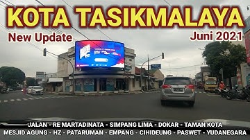 Yang Kangen Kota Tasikmalaya Merapat | Kondisi Jalan Di Kota Tasikmalaya Jumat 18 Juni 2021