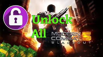 Modern Combat 5: Blackout Unlock everything!!!