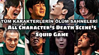 Squid Game Tüm Karakterlerin Ölüm Sahneleri l Death Scenes Of All Characters