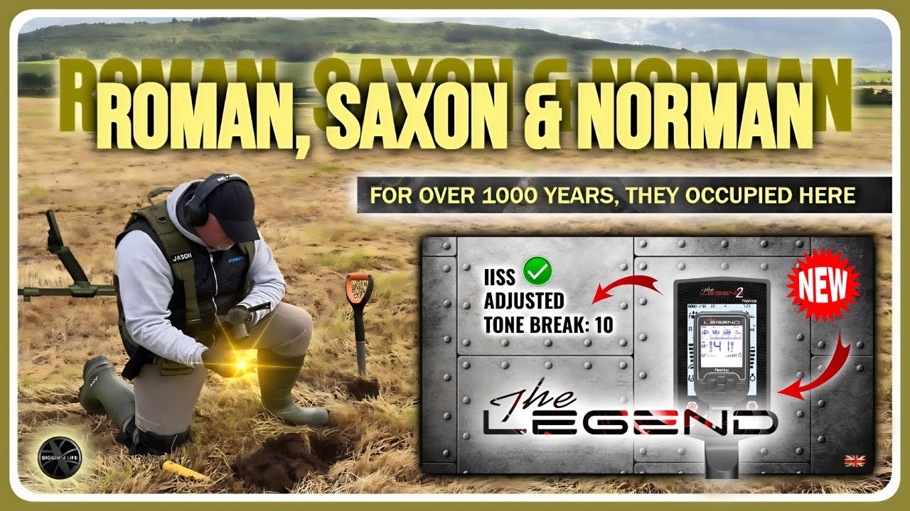 Metal Detecting | Roman, Saxon & Norman | Nokta Legend Metal Detector | Old Coins, Silver & Relics 2