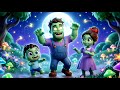 Zombie Dance + More NurseryRhymes &amp; Kids Songs | Spooky Scary Songs for Kids