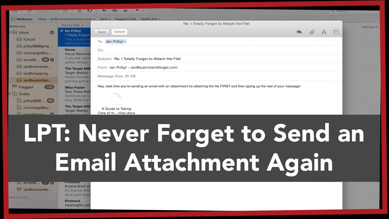 LPT Never to Send an Email Attachment Again YouTube
