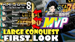 First Look At The New Content! — Large Conquest | Finally They Have a Purpose! | Kaiju No8 The Game