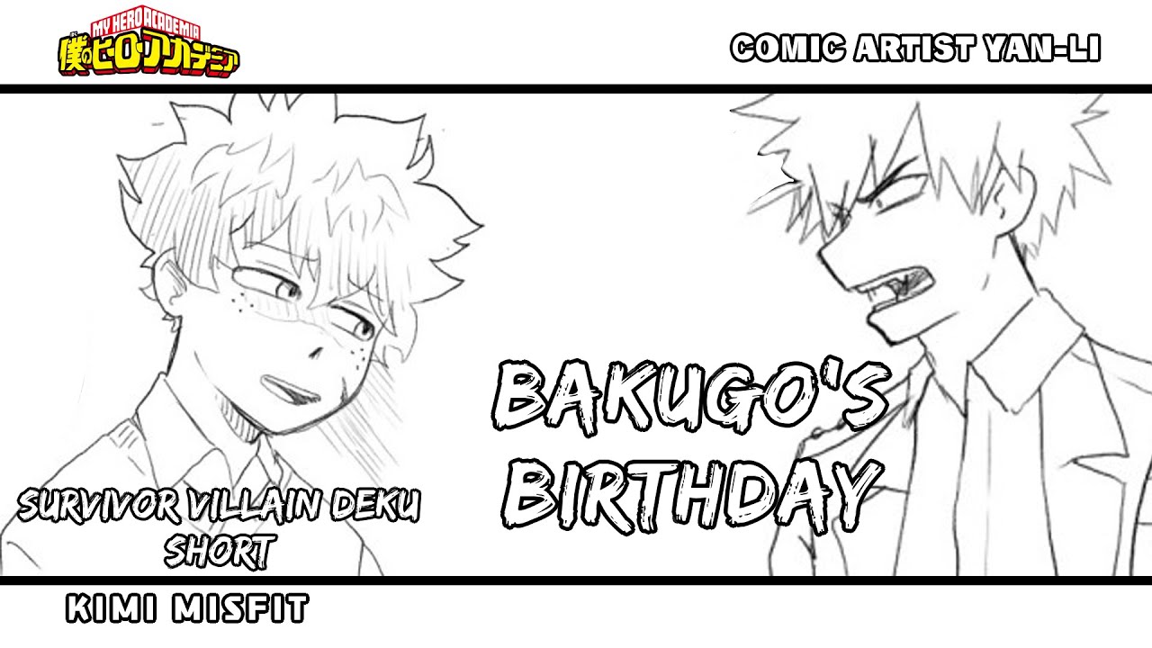 Bakugo's Birthday - Survivor Villain Deku Short (My Hero Academia Comic Dub)