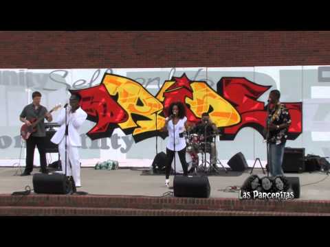 Gilda Betancourt with "UNITY' at City Hall Plaza