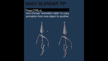 Blender Secrets 003 - Copy Animation From One Object To Another