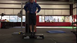 Step Down Test with Knee Valgus/Pelvic Drop