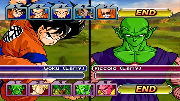 Team Kamehameha VS Team Special Beam Cannon (COM VS COM) - Dragon Ball Z BT3 Gamplay 4K 60PFS
