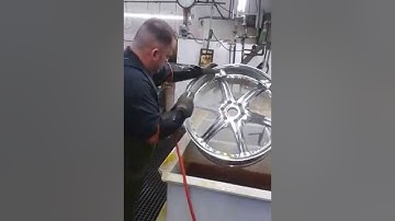Chrome Plating Wheel Process - Motorcycle - CA, USA