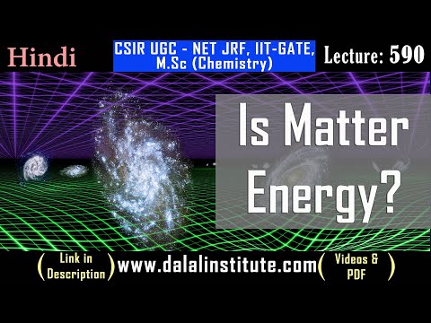The Relationship Between Matter and Energy