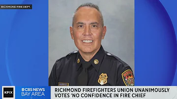 Richmond firefighters union calls on fire chief to resign