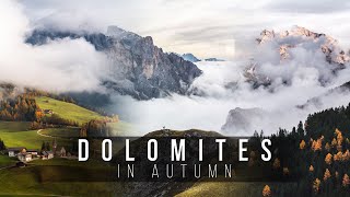 DOLOMITES in autumn 🍂🍁 - TOP places you MUST SEE | Cinematic