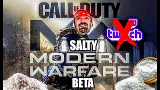 DSP tries It: Salty Clown Mode RAGE Quitting In Call of Duty MW Gout Beta