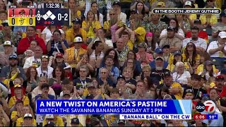 Savannah Bananas to make network TV debut on El Paso-Las Cruces CW