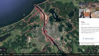Google Earth Riga Latvia