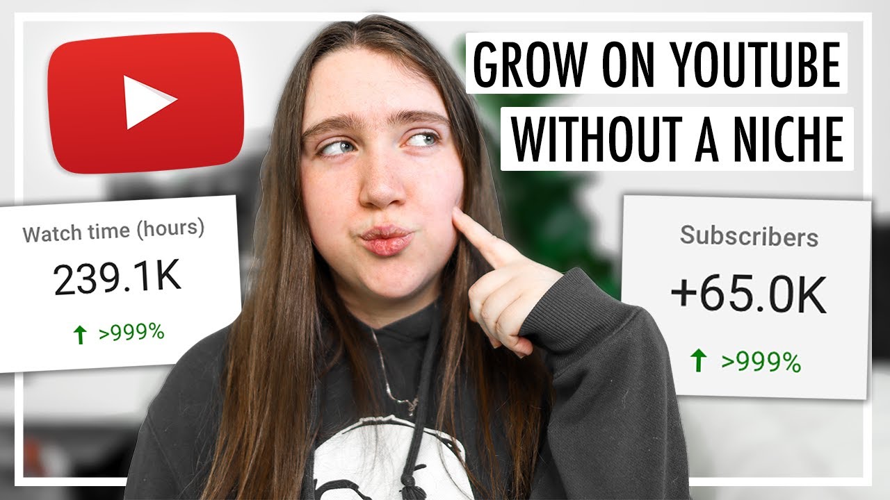 How to Grow on YouTube WITHOUT A NICHE  How to STAND OUT on YouTube in 2021  Annie Dub