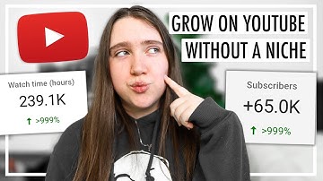 How to Grow on YouTube WITHOUT A NICHE! | How to STAND OUT on YouTube in 2021! | Annie Dubé