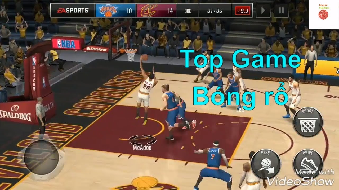 Top 3 Game Bóng rổ nên chơi trên điện thoại | Bóng rổ Việt Nam - YouTube