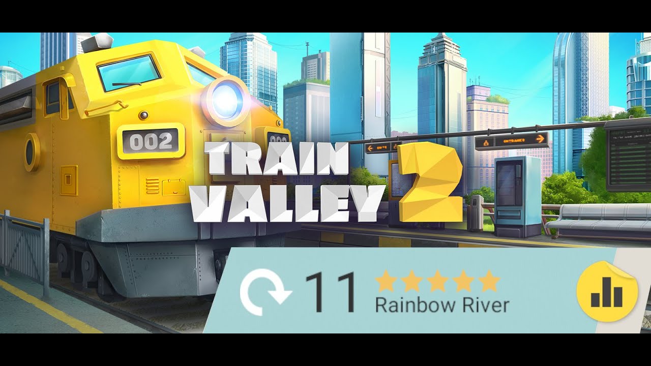 Train Valley 2 Speedrun(TPP - 11 - Rainbow River) IGT 