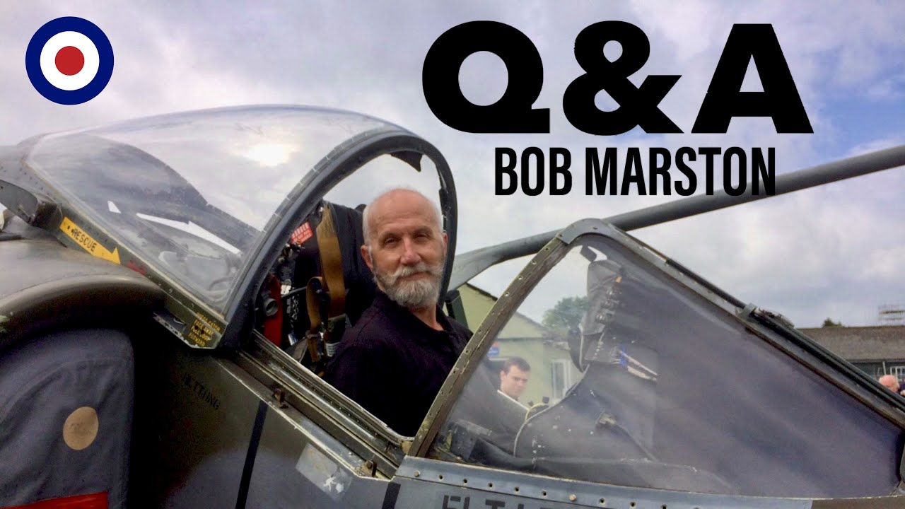 Q&A with Bob Marston Former Harrier & Jaguar Pilot YouTube
