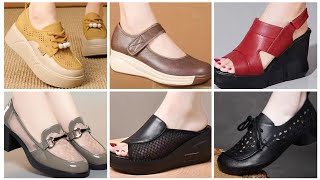 2024 NEW UPDATED FOOTWEAR DESIGN FOR WOMEN : SANDAL SHOES SLIPPERS SLIP-ON PUMP SHOES BELLY HEELS