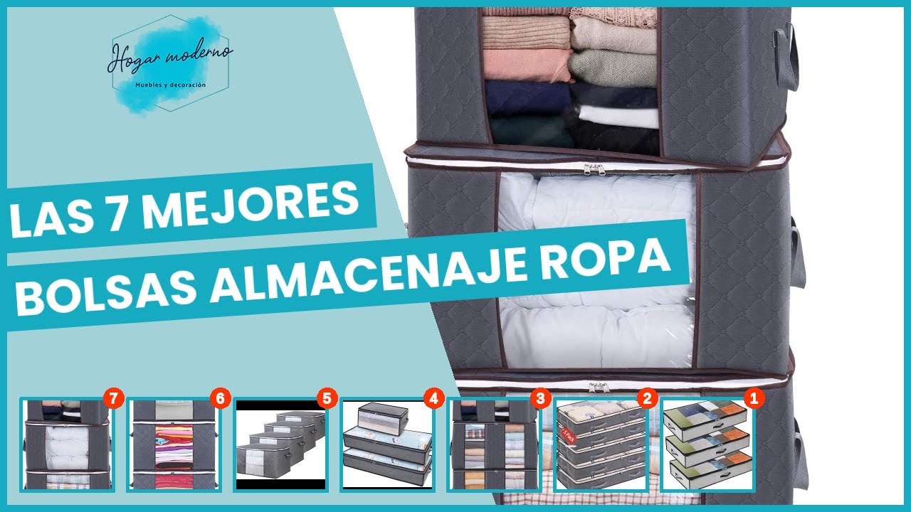 GoMaihe Cajas Almacenaje Ropa 4 Piezas Bolsas para Guardar Ropa