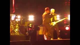 U2 perform "Bullet to Blue Sky" at Dream Fest in San Francisco 10-5-16.