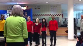 Choir at Black History Month 2