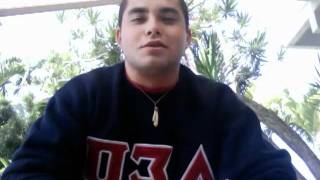 Message to Delta Upsilon Pledge Class of Delta Sigma Pi