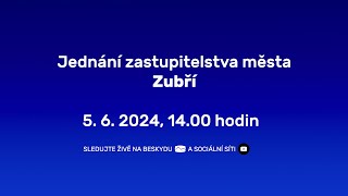 Jednání zastupitelstva města Zubří | 5.6.2024
