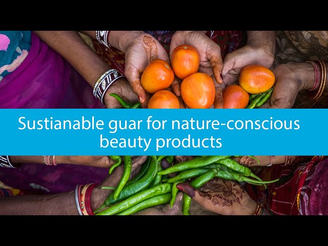 Watch Solvay’s sustainable guar for Henkel’s nature-conscious personal care products on YouTube.