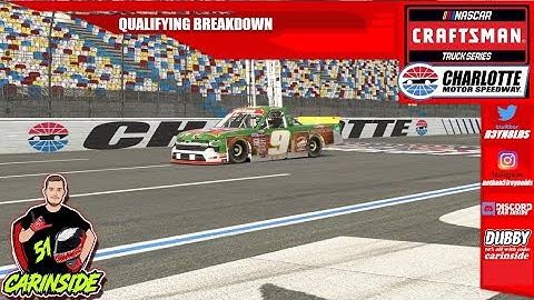 Qualifying Breakdown // iRacing C-Fixed Trucks at Charlotte Motor Speedway