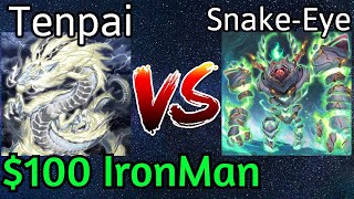 Tenpai Dragon Vs Snake-Eye 100 Ironman Yu-Gi-Oh