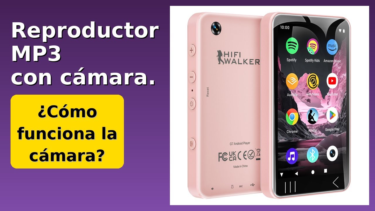 RESEÑA (2025) : Reproductor MP3 con cámara. DETALLES ESENZIALES - YouTube