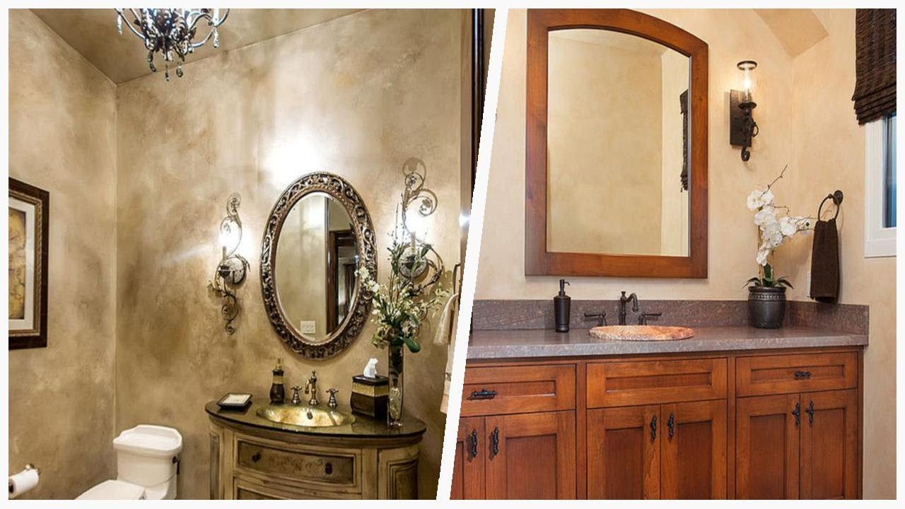 75 Powder Room With Beige Walls And Pink Walls Design ...