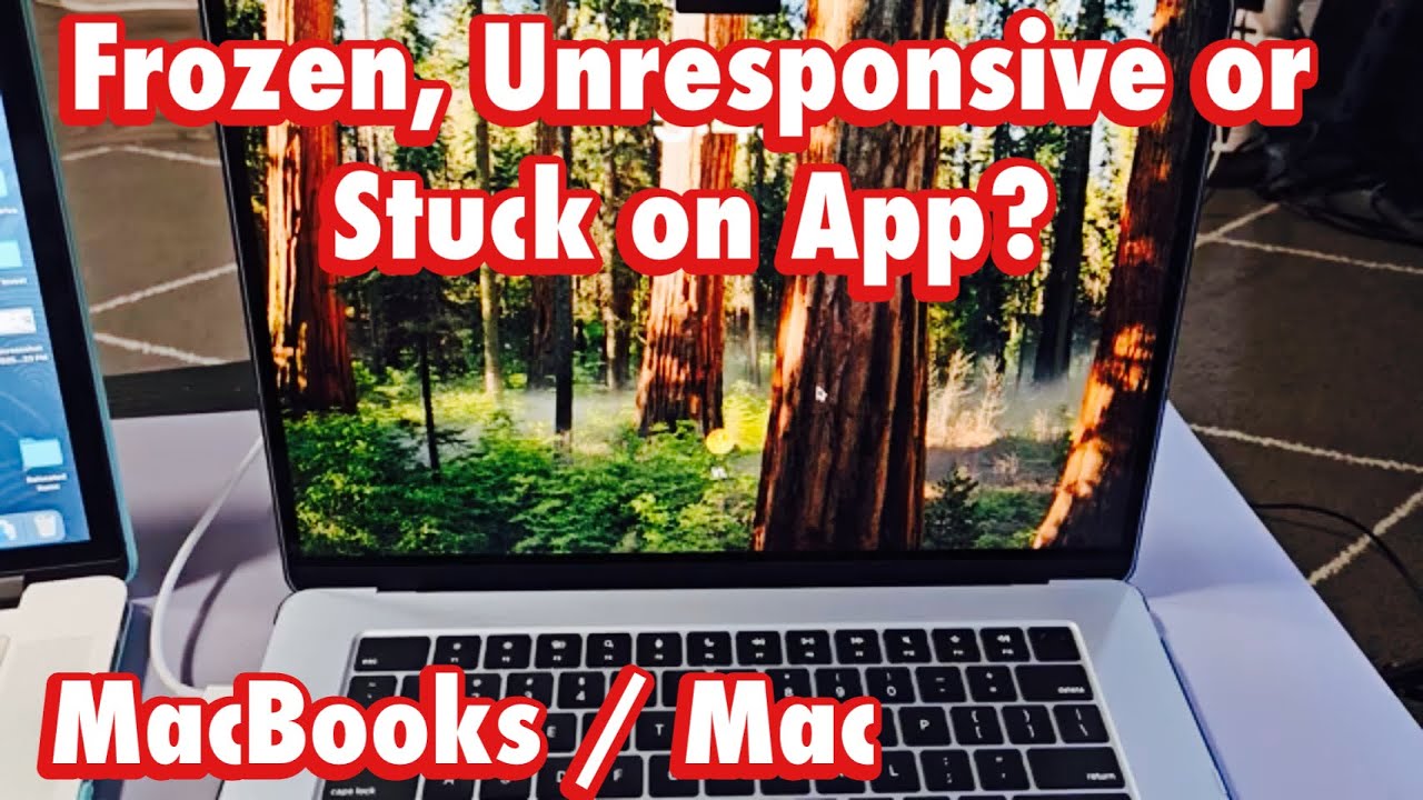 MacBook: Screen is Frozen, Unresponsive or Stuck on App (can't Restart ...