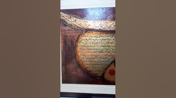 modren calligraphy painting.