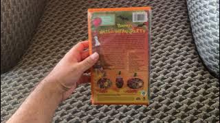 Barney’s Halloween Party 2003 VHS Side Label 037