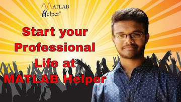 Internship Experience with @MATLABHelper ® | Manoj