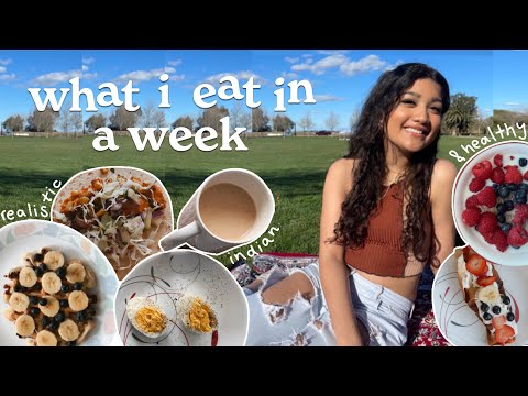 Видео: what i eat in a week as healthy-ish college student 