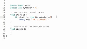 Unity C# if statement