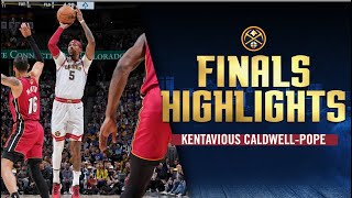 Kentavious Caldwell-Pope 2022-23 NBA Finals Highlights | DEN vs. MIA