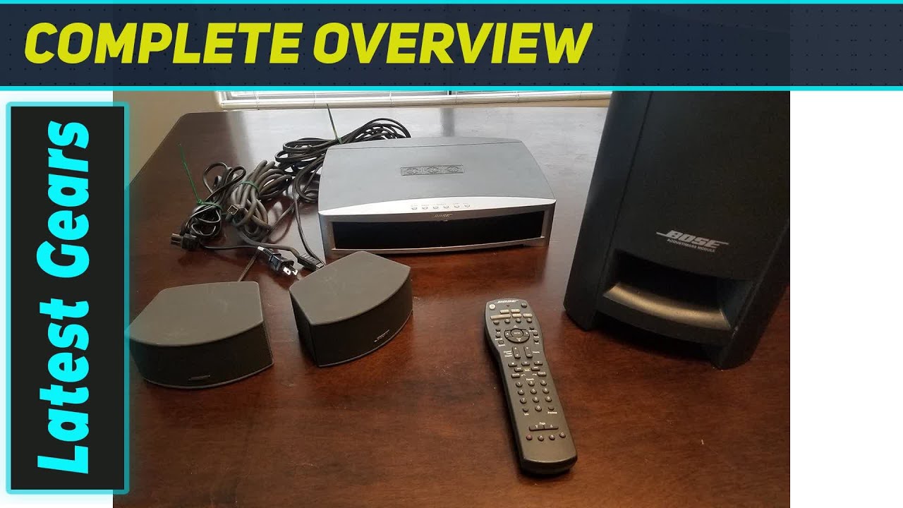 Bose 321 GS Series II: Simple Setup, Powerful Sound - YouTube