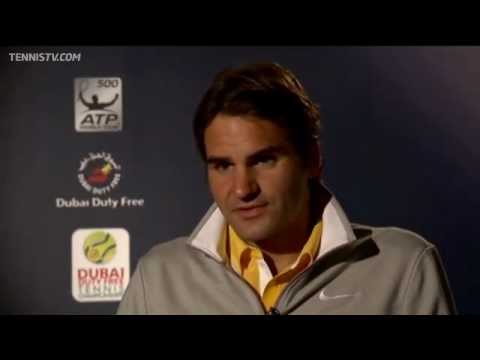 Roger Federer Tuesday Interview in Dubai