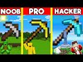 PICKAXE House Build Battle In Minecraft - NOOB VS PRO CHALLENGE - Maizen Mizen Mazien Parody