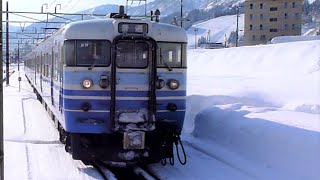 JR東日本　115系 N14編成　3次 新潟色　石打駅