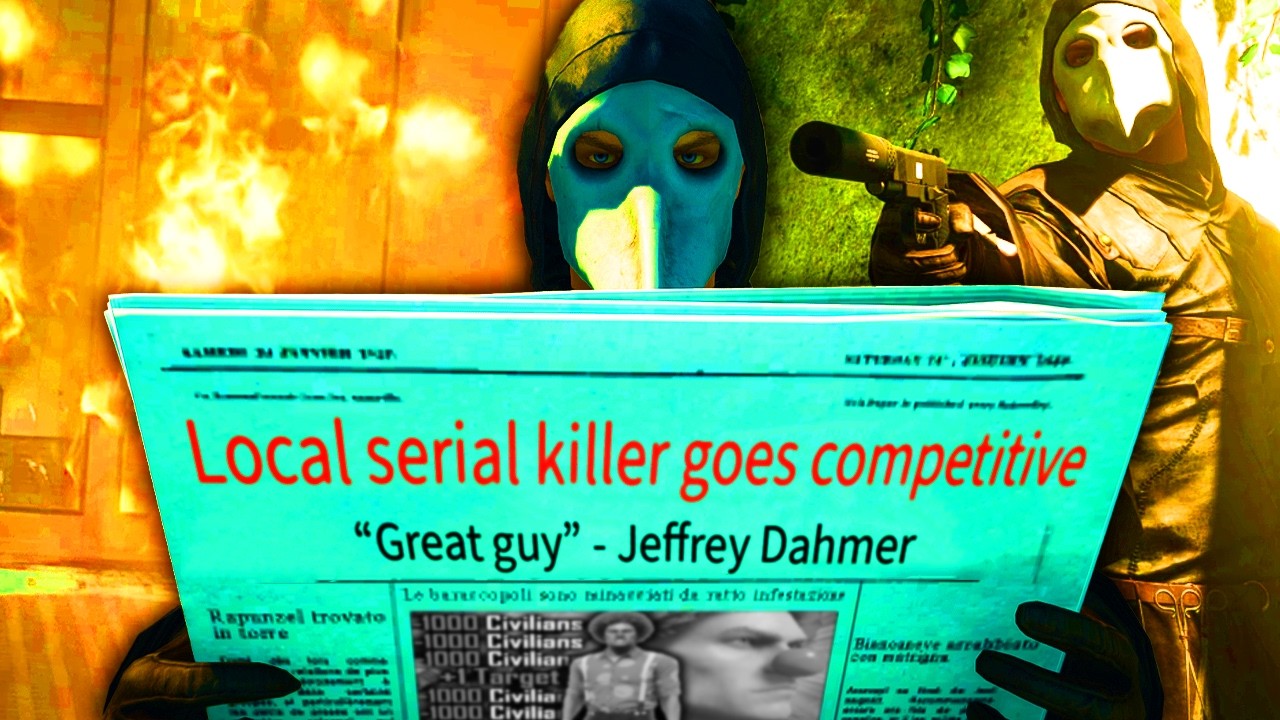 Становясь самым разыскиваемым ФБР преступником в Hardcore Hitman