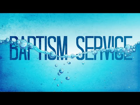 Baptism service 24th September 2023